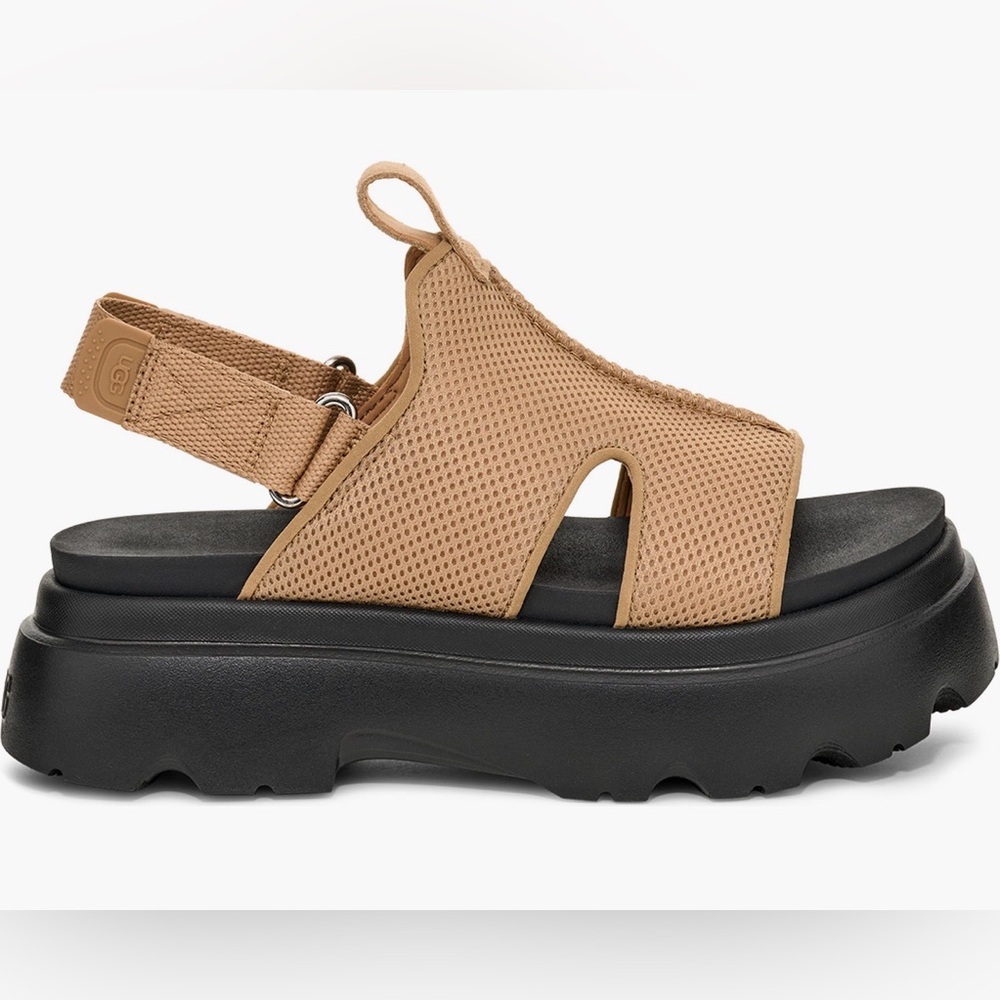****NEW*** UGG Celeste Tan Platform Sandals